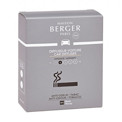 Maison Berger Paris Antiodour Tobacco Car Diffuser Rechargerefill 2 Pieces