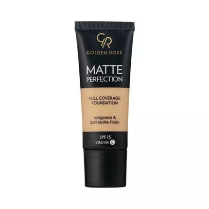 Golden Rose Matte Perfection Full Coverage Foundation SPF15 35ml N6