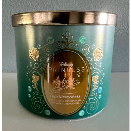 Bath & Body Works Ariel Disney Princess 3-Wick Limited Edition Scented Candle