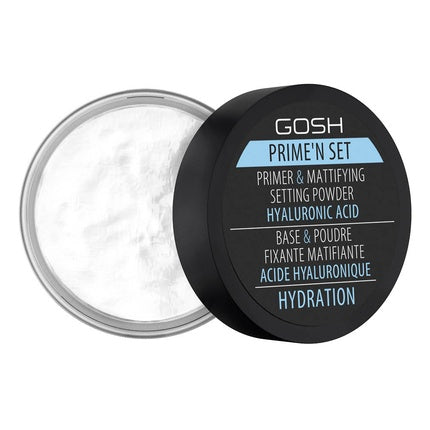 Gosh Prime'n Primer & Hydration 3in1 Setting - Mattifying Powder With Hyaluronic Acid 7g