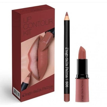 Diego Dalla Palma Lip Contour Kit Rossetto+Matita 506 Mauve