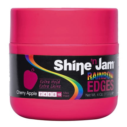 Shine'n Jam Rainbow Edges Cherry Apple 4 fl oz - Pack of 2