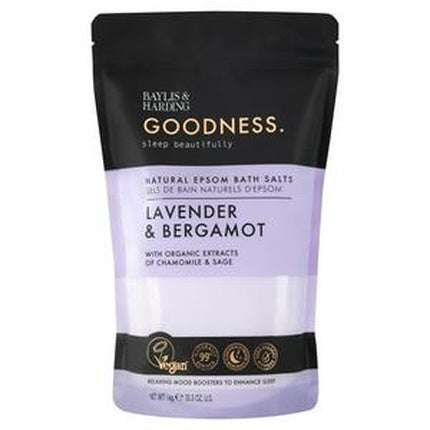 Baylis Harding Lavender Bergamot Natural Epsom Bath Salts - 1kg