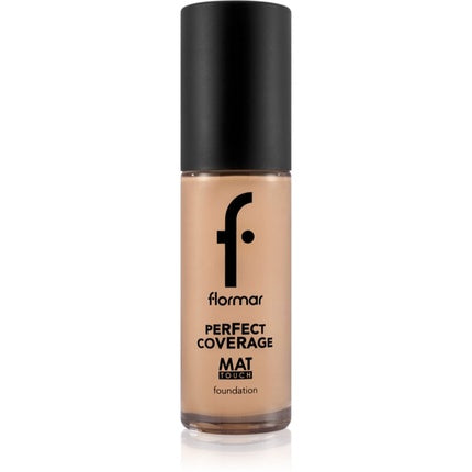 Flormar Perfect Coverage Mat Touch Foundation - 301 Soft Beige, 30 ml