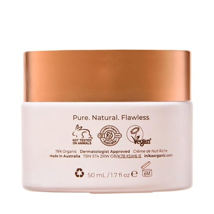 INIKA Organic Phytofuse Renew Rich Night Cream