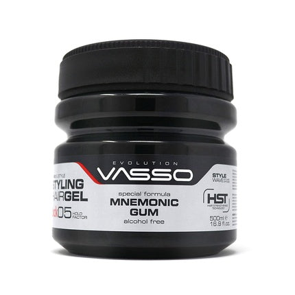 Vasso Mnemonic Gum Styling Hair Gel The Rock 500ml