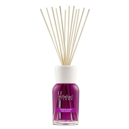 Millefiori Milano Glass Diffuser Natural Volcanic Purple 500 Ml