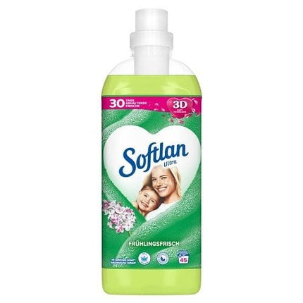 Colgate-Palmolive Softlan Fabric Softener 1 Liter 45 Washes 3d Fresh Fruits
