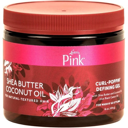 Lusters Pink Shea & Coconut Curl-Poppin Defining Gel 454g
