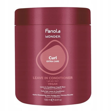 Fanola Wonder Curl Extra Care Leave-In Conditioner 1000ml