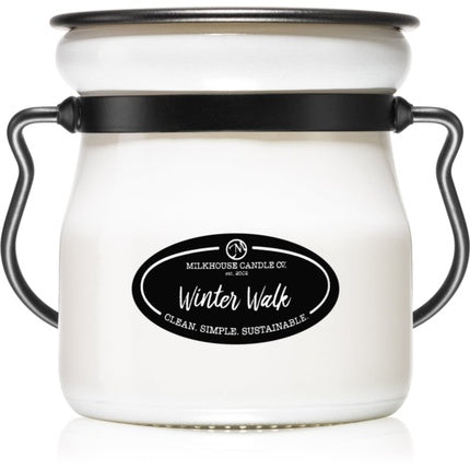 Milkhouse Candle Co. Winter Walk scented candle - Cream Jar 142 g