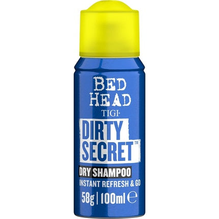 Bed Head by TIGI Dirty Secret Dry Shampoo Instant Hair Refresh for Oily and Greasy Hair Travel Size 100ml