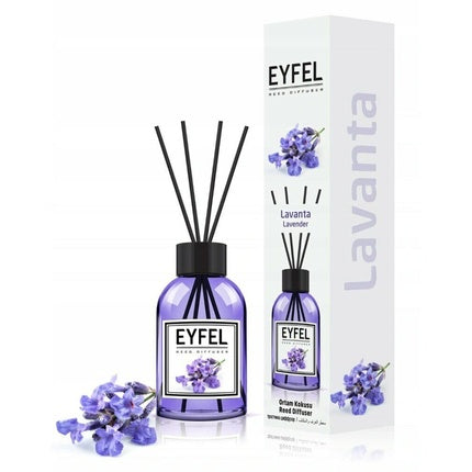 Eyfel Scent Atomizer With Sticks - Lavender 110ml