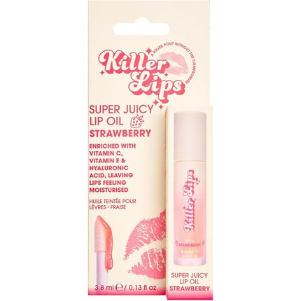 Killer Lips Super Juicy Lip Oil Strawberry 38ml