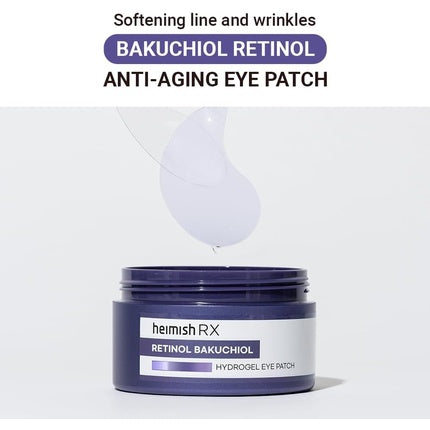Heimish Rx Retinol Bakuchiol Hydrogel Eye Patch Anti-Aging Under Eye Patches