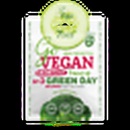 7 Days Beauty GO VEGAN Wednesday No.3 Green Day Salad Sheet Face Mask