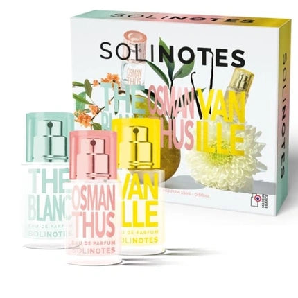 Pbi Solinotes Coffret Trio Osmanthus Vanilla White Tea 15ml
