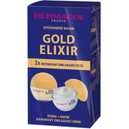 Dermacol Gold Elixir Set Gift Set For Facial Care