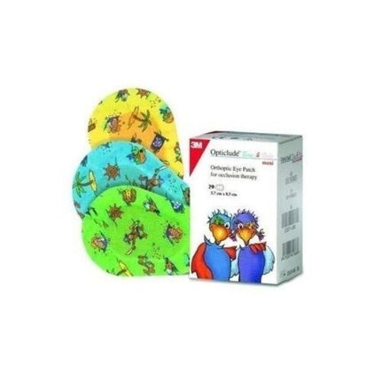 3M Opticlude Junior Eye Patches for Boys & Girls 5.7cm x 8.2cm - Pack of 20