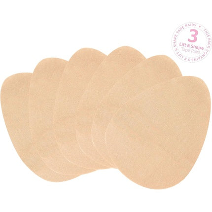 Brushworks Lift & Shape Tape - Pack of 3