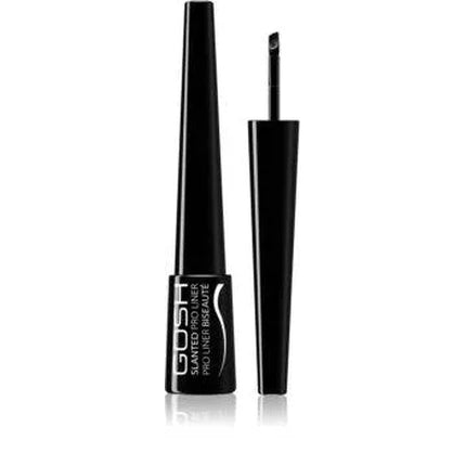 Gosh Slanted Pro Liner Eyeliner In Intense Black 3ml