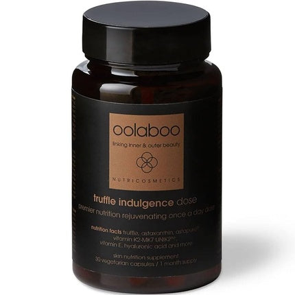 Oolaboo Skin Care Truffle Indulgence 40+ Premier Nutrition Rejuvenating Capsules 30 Capsules