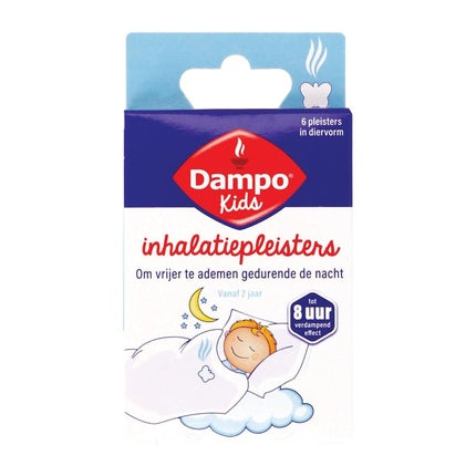 Dampo Kids Inhalation Plasters In Animal Shape By Dampo