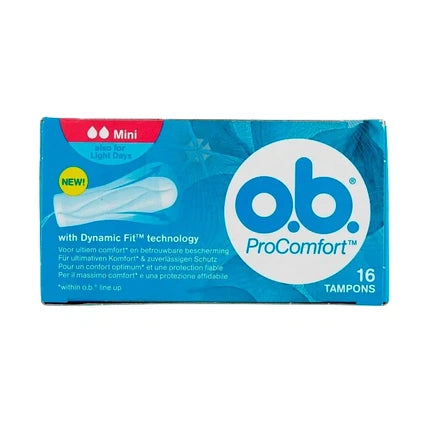 Ob Tampons Procomfort Mini 16 Tampons