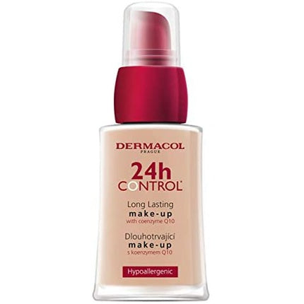 Dermacol 24H Control Liquid Foundation with Coenzyme Q10 for Dry and Oily Skin 30ml No. 50