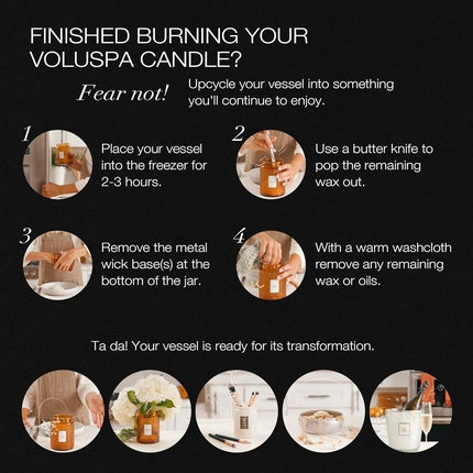 Voluspa Wildflowers Classic Boxed Candle 9.5 Ounce 60 Hour Burn Time Coconut