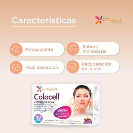 Colacell Antiox 30 Envelopes Mundonatural