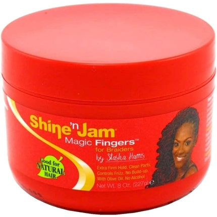 Shine N Jam Magic Fingers For Braiders Extra Firm Hold 237ml