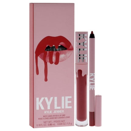 Kylie Cosmetics Matte Lip Kit 500 Kristen for Women 0.10oz Matte Liquid
