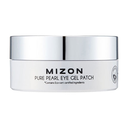 Mizon Premium Eye Hydrogel Mask With White Pearl And Diamond 60 Pieces X 14 Grams For Wrinkles And Skin Lightening