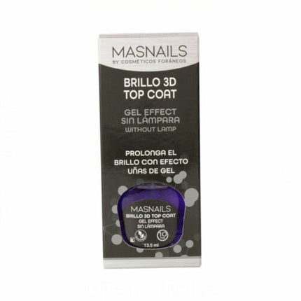 3D Top Coat Gel Effect Nail Polish 13.5ml