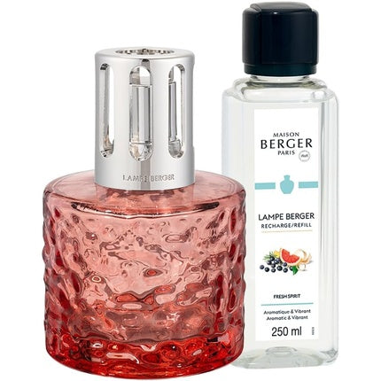Lampe Berger Estival Coral Set with 250ml Fresh Spirit