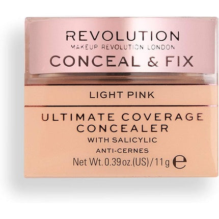 Revolution Conceal and Fix Ultimate Coverage Concealer Light Pink