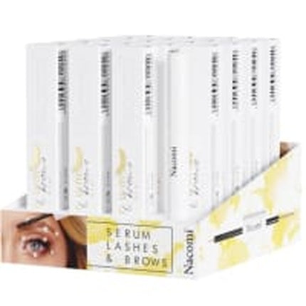 Nacomi Eyelash And Eyebrow Serum Display Set: 19 Pieces + 1 Tester
