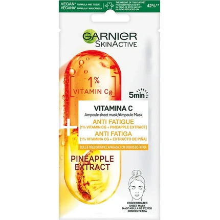 Garnier Skinactive Pineapple Extract Antifatigue Face Mask
