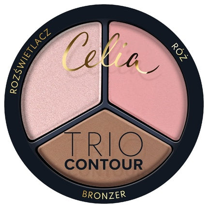 Celia Trio Contour Face Contouring Powder Set 03 50g