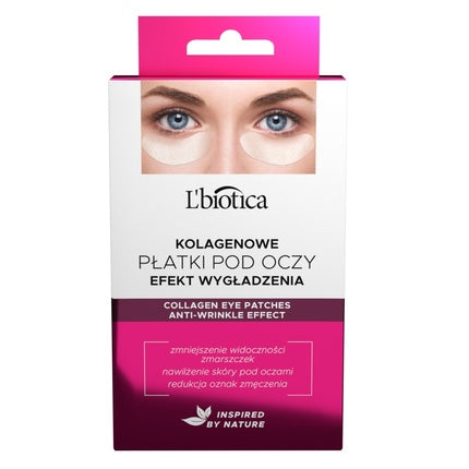 L'Biotica Collagen Anti-Wrinkle Eye Patches - 6 Pieces