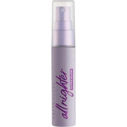 Urban Decay All Nighter Makeup Setting Spray Long-Lasting Fixing Spray for Face Up to 16 Hour Wear Vegan and Oil-Free Formula 30 Extra Glow