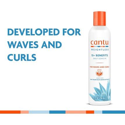 Cantu Weightless 15 Benefits Daily Leave-In Conditioner 236ml