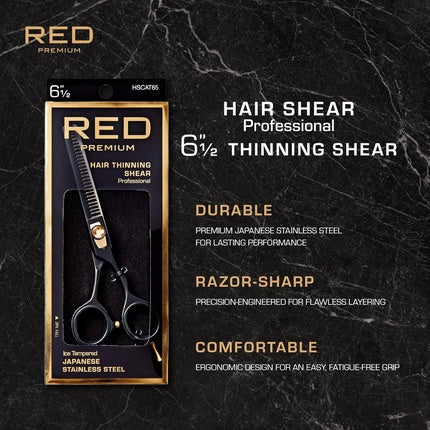 Red By Kiss Premium Artisan Professional Hair Shears Ice Tempered Japanese