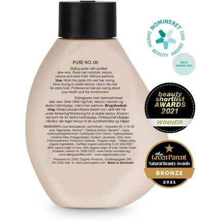 ZENZ Styling Gel Sweet Orange no. 12 130ml - Increase Volume and Enhance Curls - All Hair Types