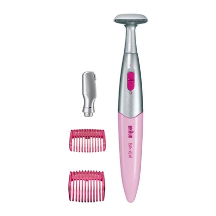 Braun 3in1 Hair Trimmer Silkpil Fg1100 Pink