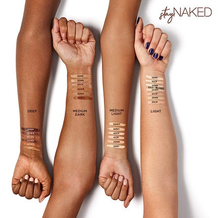 Urban Decay Stay Naked Correcting Full Coverage Concealer Lightweight Formula Matte Finish Lasts Up To 24 Hours 0.35 Fl. Oz 80WR