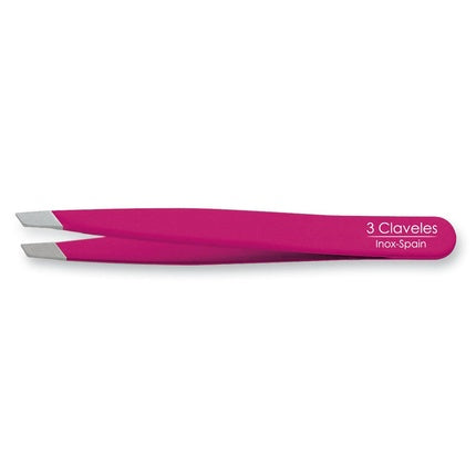 12278 Slanted Tweezers Stainless Steel 9cm