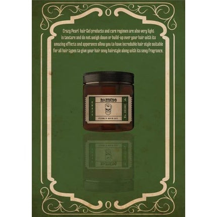 Bandido Hair Styling Gel for Men 500ml Ultra Strong Natural Look