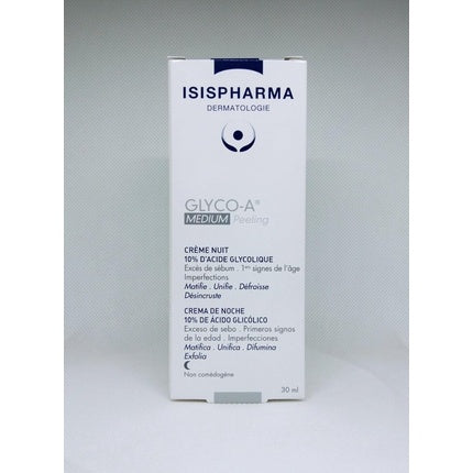 Isispharma Glyco-A Medium Peeling Night Cream with 12% Glycolic Acid